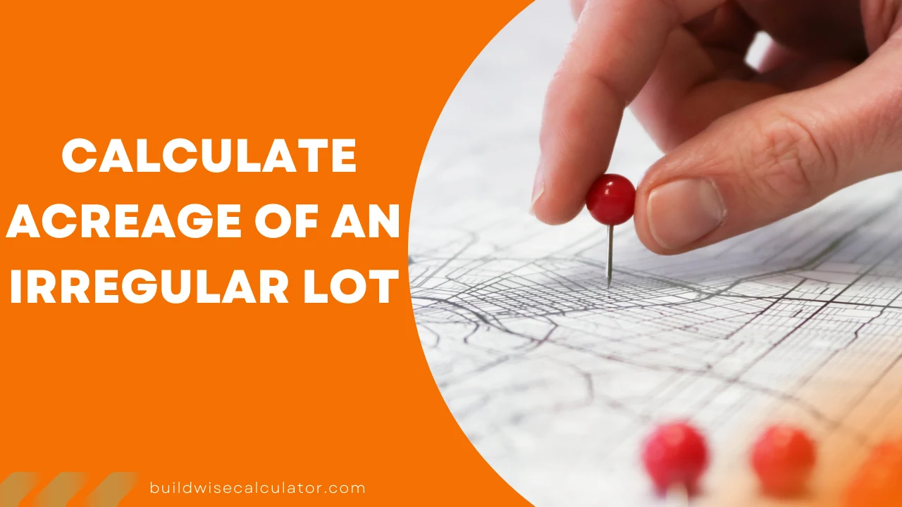 How to Calculate Acreage of an Irregular Lot?